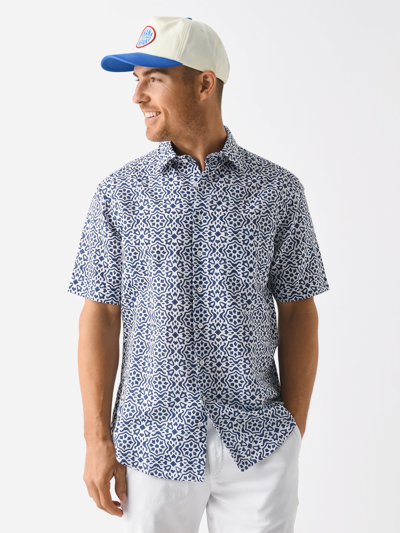 Rodd And Gunn Men's Becksley Shirt - Saint Bernard