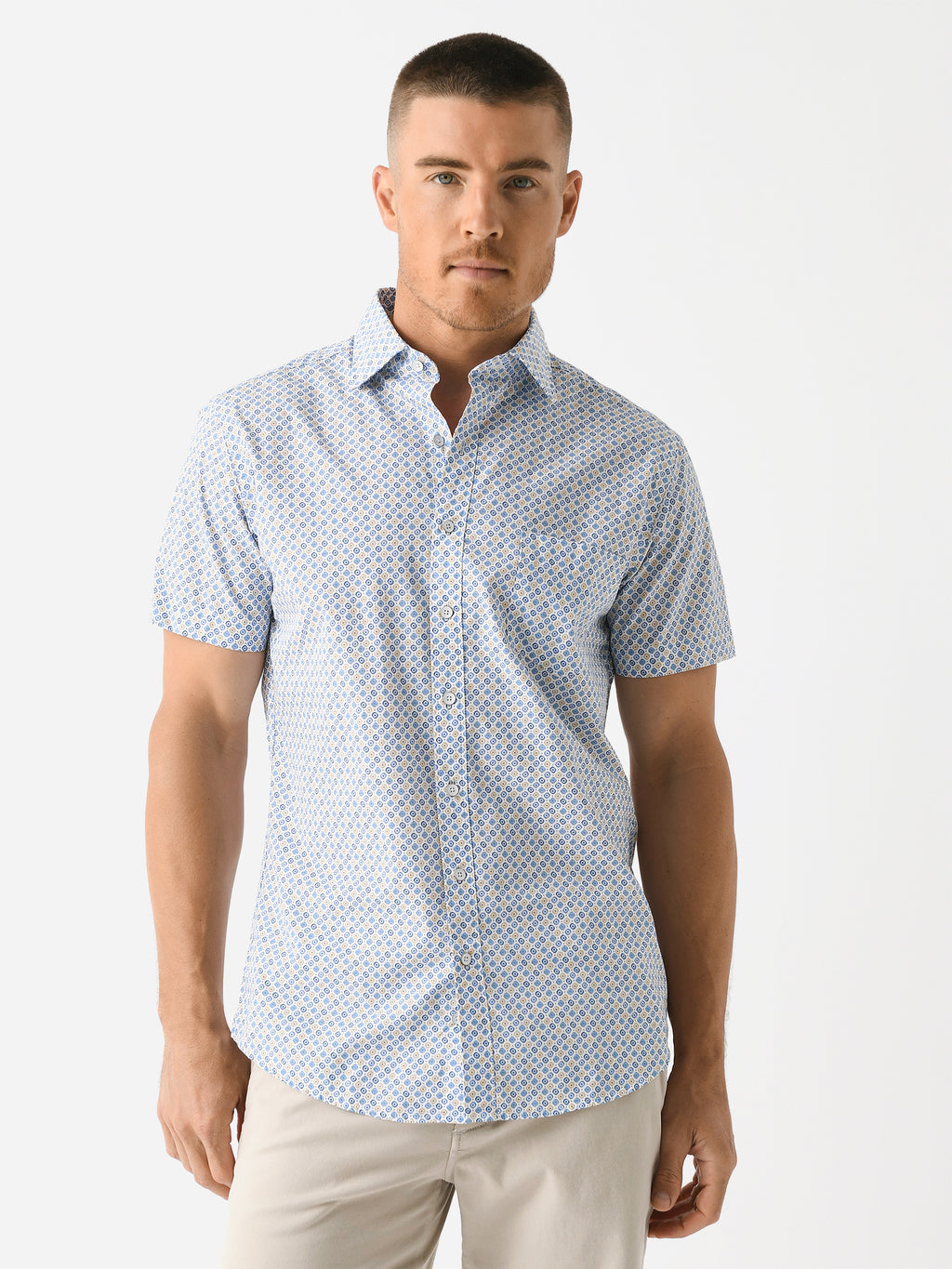 Rodd And Gunn Men's Glenariffe Sports Fit Shirt - Saint Bernard