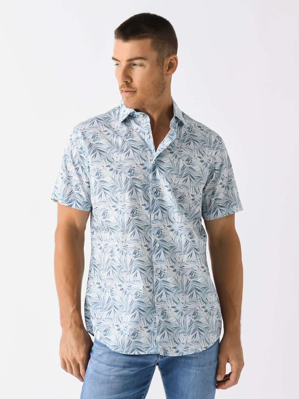 Rodd And Gunn Men's Cherry Tree Bay Sports Fit Shirt - Saint Bernard