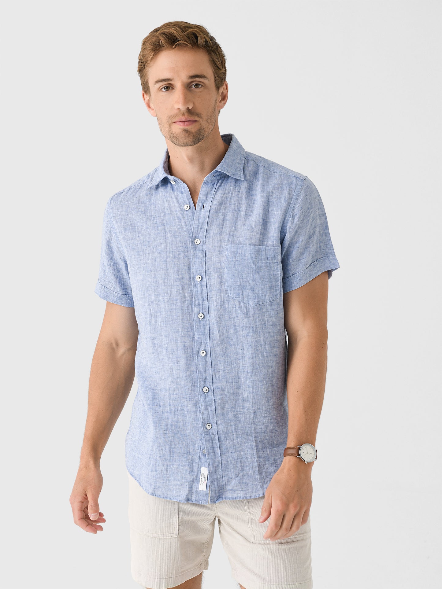 Rodd And Gunn Men's Palm Beach Sports Fit Shirt - Saint Bernard