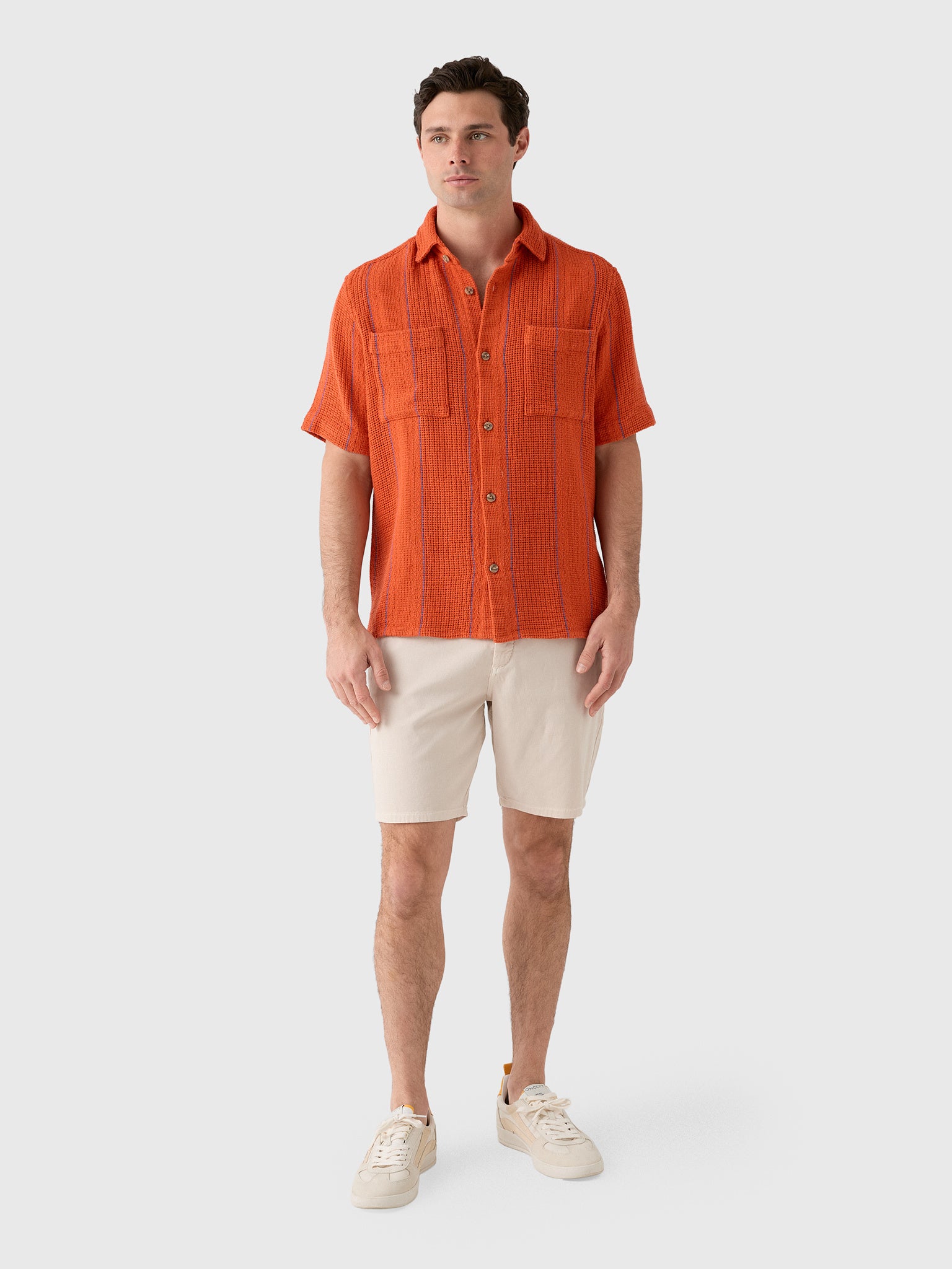 Rodd And Gunn Men's Point Break Shirt - Saint Bernard