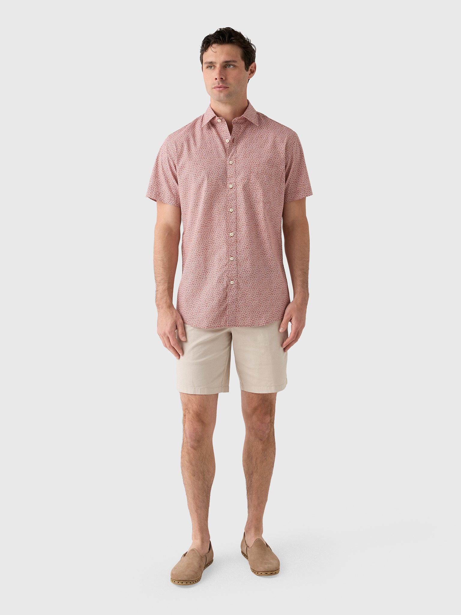 Rodd And Gunn Men's Collingwood Sports Fit Shirt - Saint Bernard