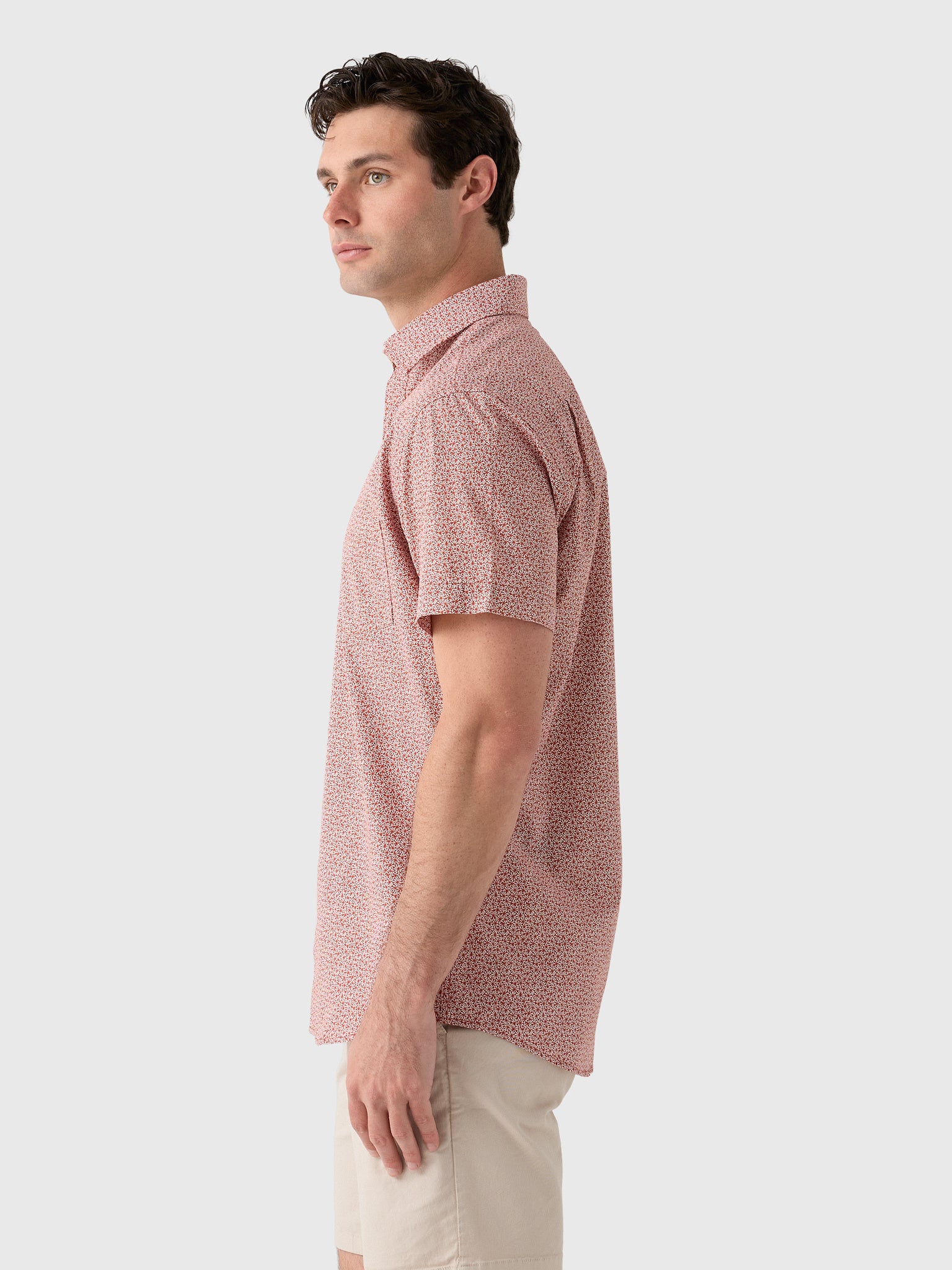 Rodd And Gunn Men's Collingwood Sports Fit Shirt - Saint Bernard