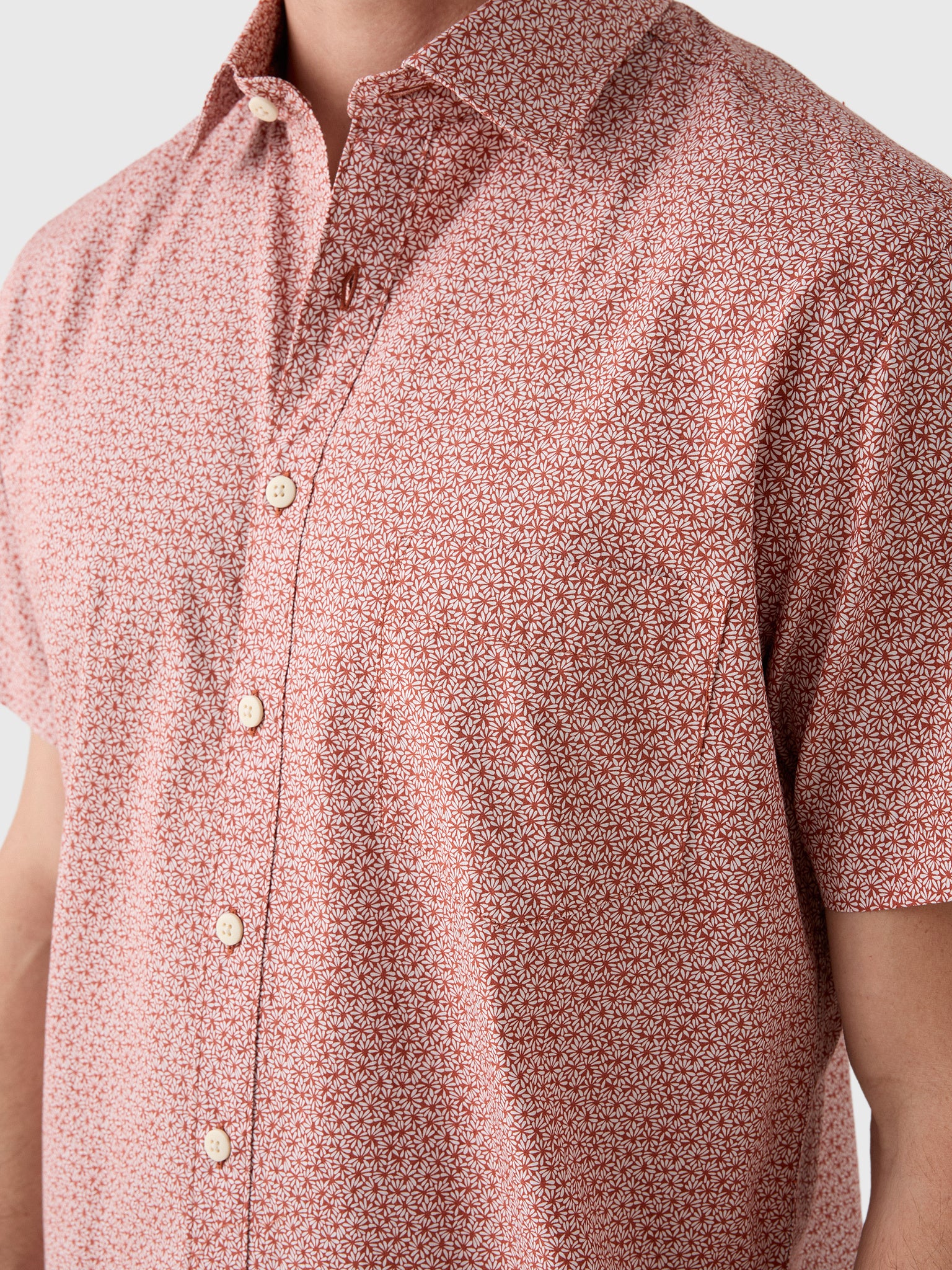 Rodd And Gunn Men's Collingwood Sports Fit Shirt - Saint Bernard
