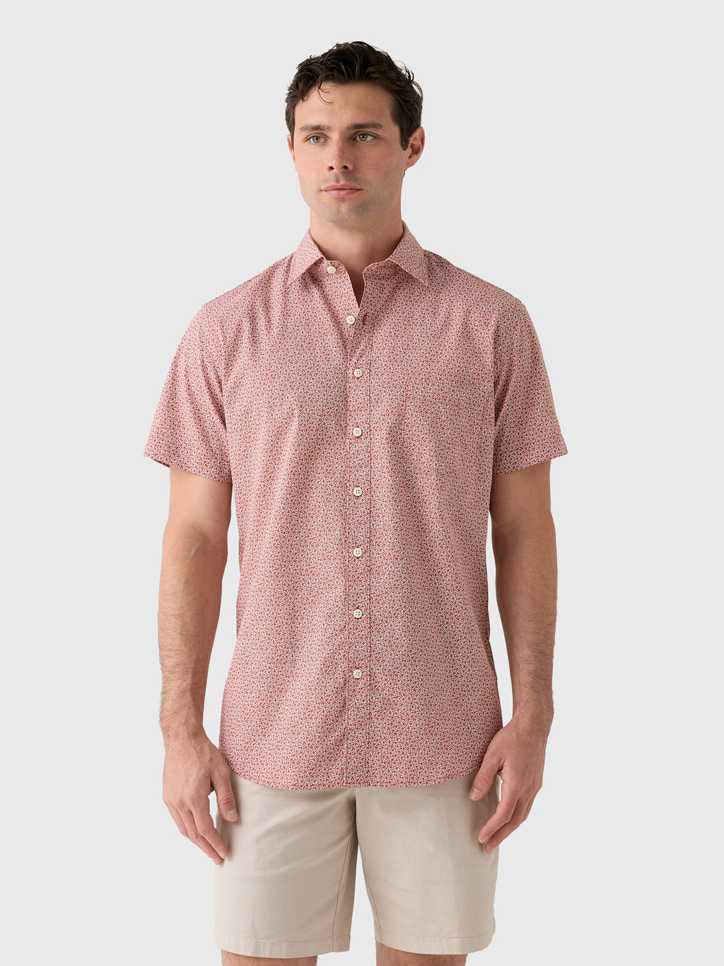 Rodd And Gunn Men's Collingwood Sports Fit Shirt - Saint Bernard