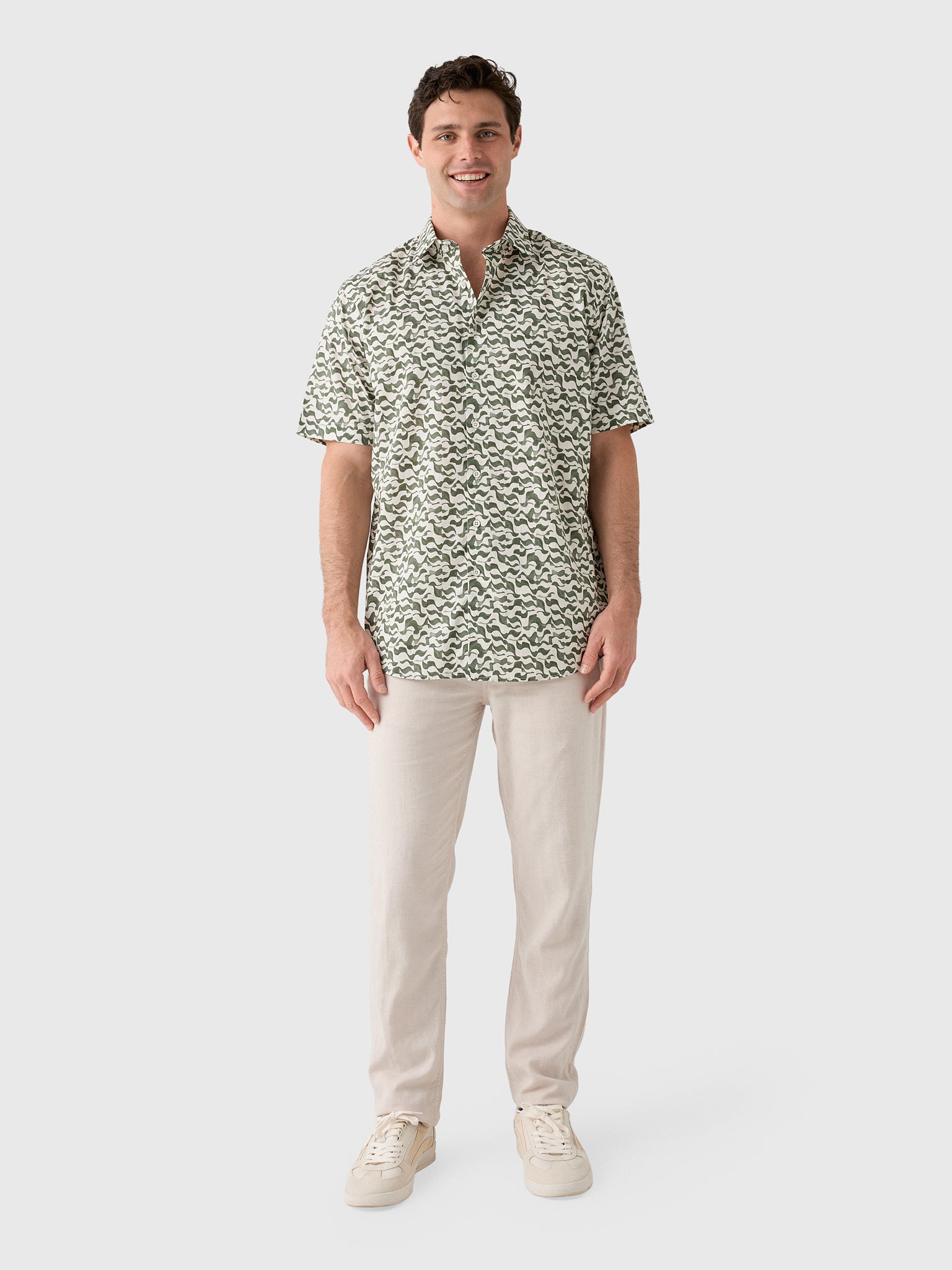Rodd And Gunn Men's Bendigo Shirt - Saint Bernard