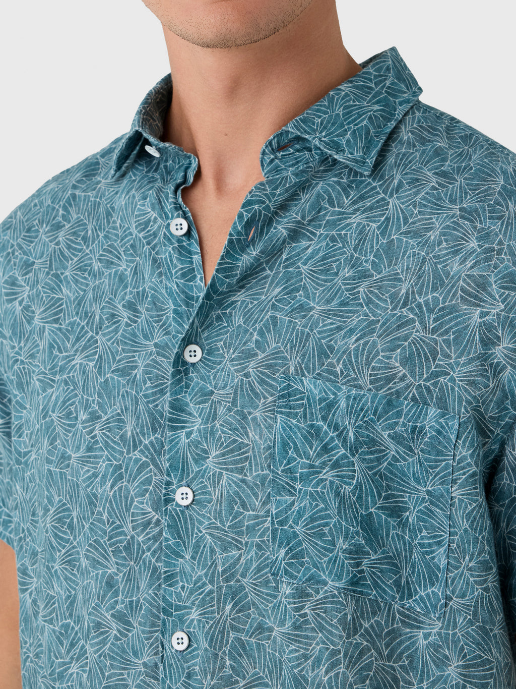 Rodd And Gunn Men's Whitlaker Shirt - Saint Bernard