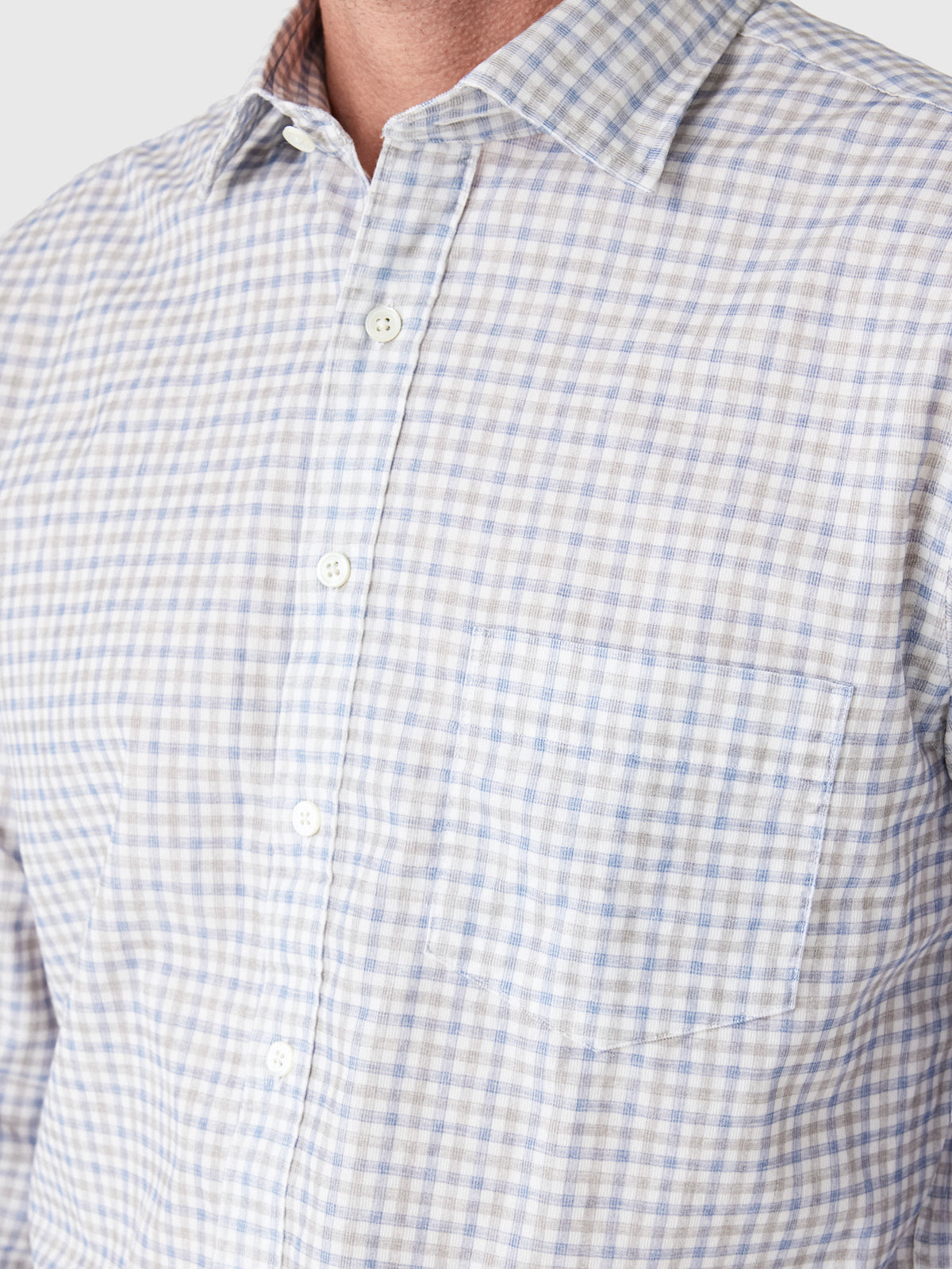 Rodd And Gunn Men's Gledknowe Sports Fit Shirt - Saint Bernard