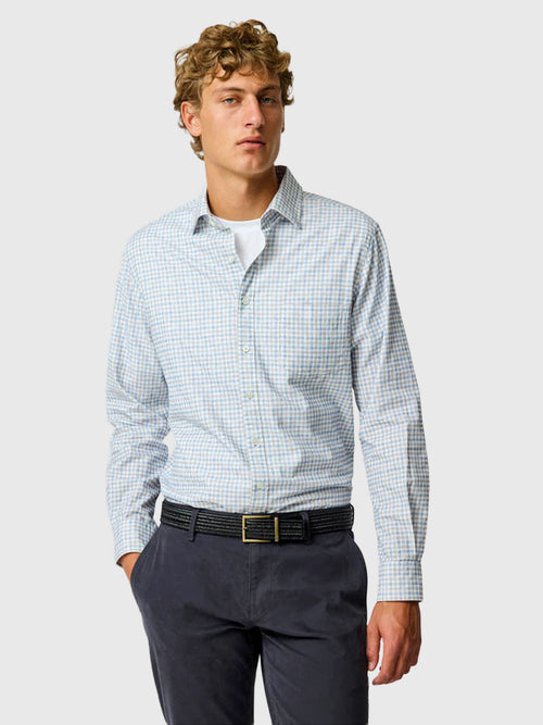 Rodd And Gunn Men's Gledknowe Sports Fit Shirt - Saint Bernard