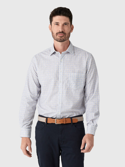 Rodd And Gunn Men's Gledknowe Sports Fit Shirt - Saint Bernard