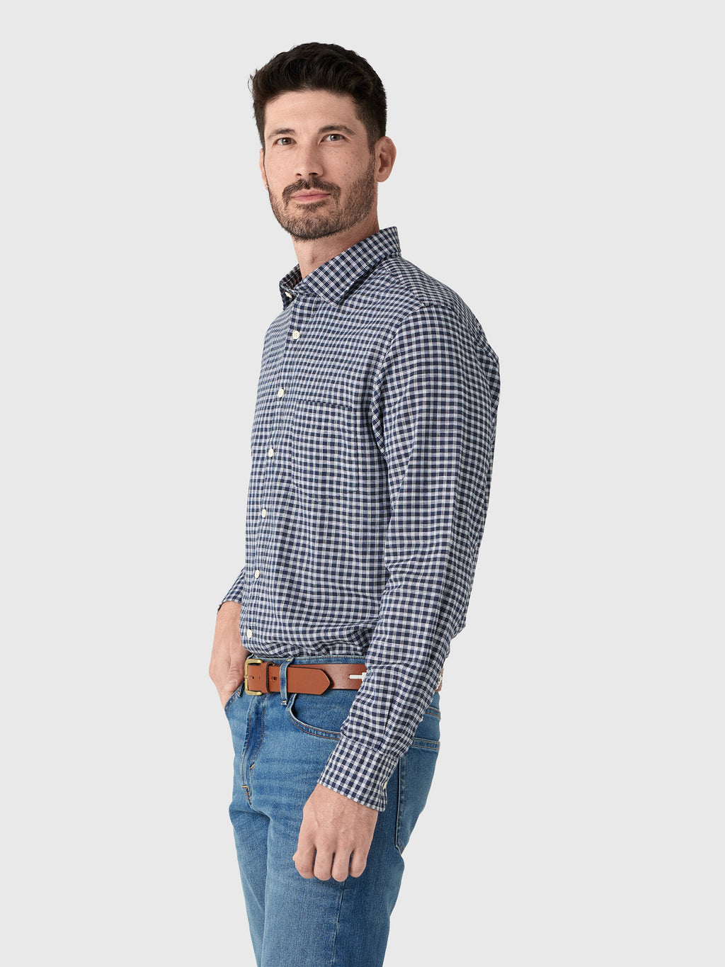 Rodd And Gunn Men's Mckerrow Sports Fit Shirt - Saint Bernard