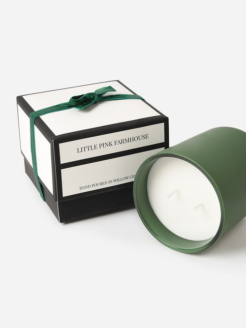 Little Pink Farmhouse Holiday Candle