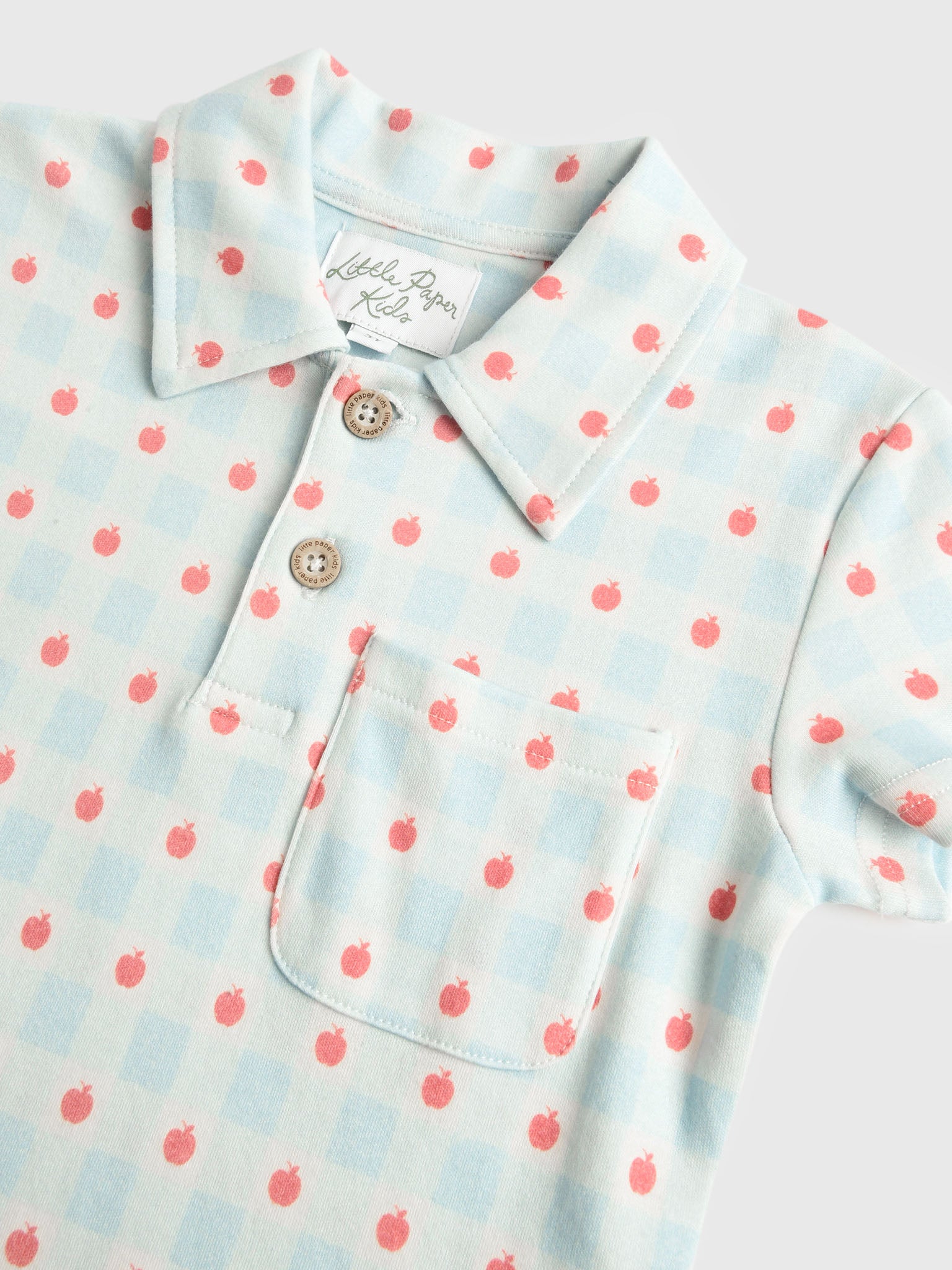 Little Paper Kids Boys' Archie Polo - Saint Bernard