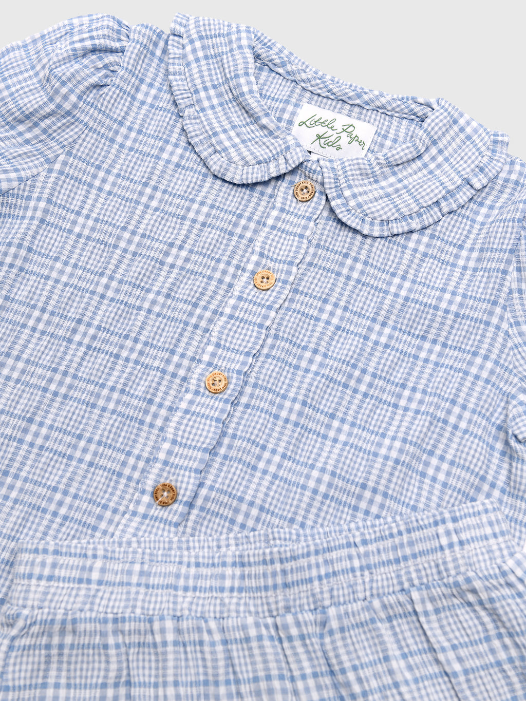 Little Paper Kids Girls' Camilla Short Set - Saint Bernard