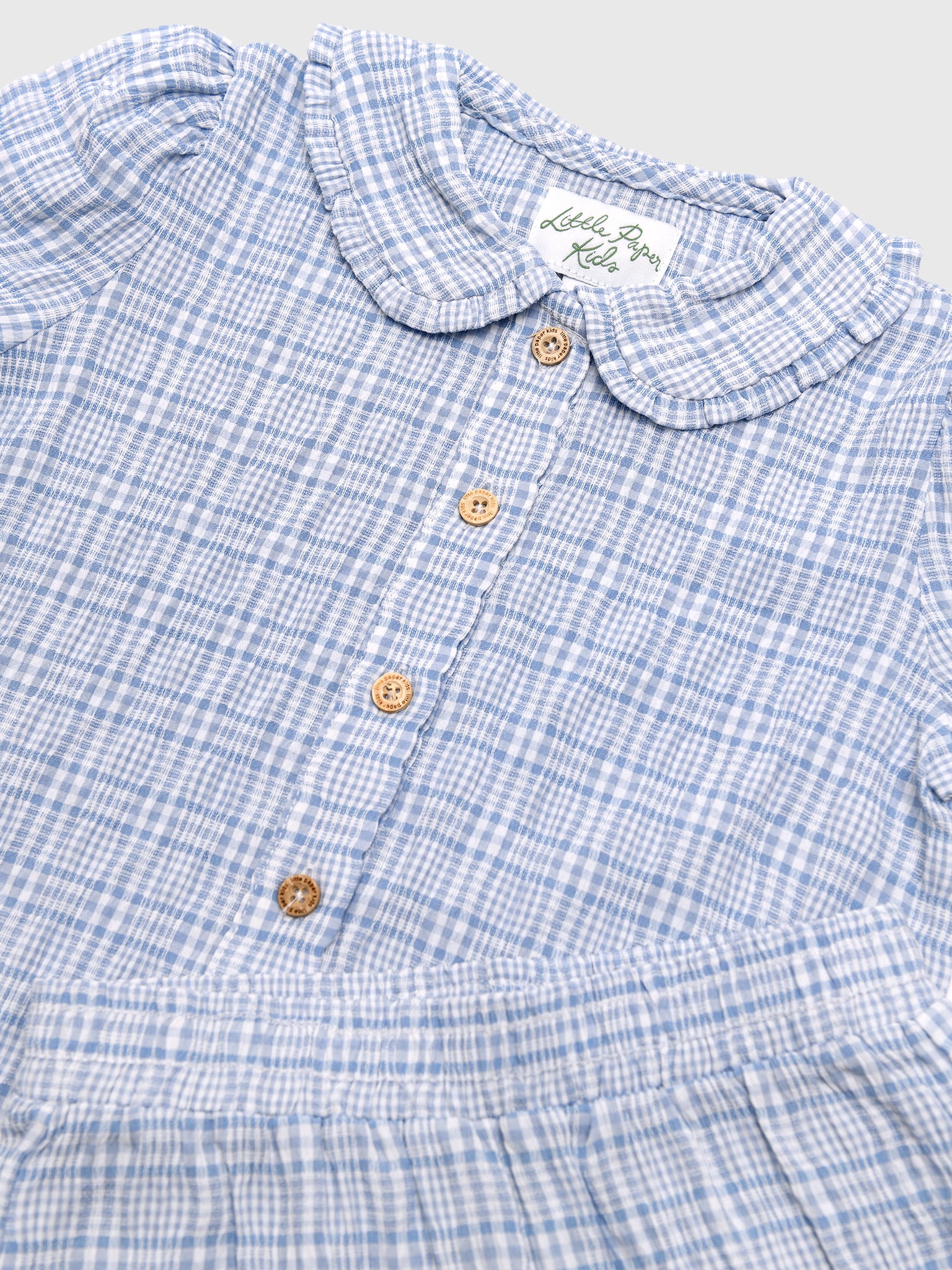 Little Paper Kids Girls' Camilla Short Set - Saint Bernard
