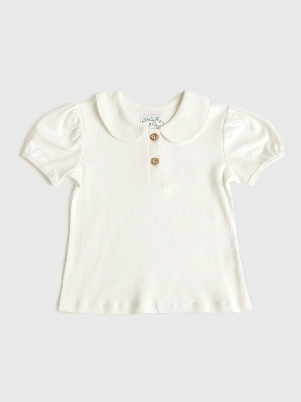 Little Paper Kids Girls' Elle Polo - Saint Bernard