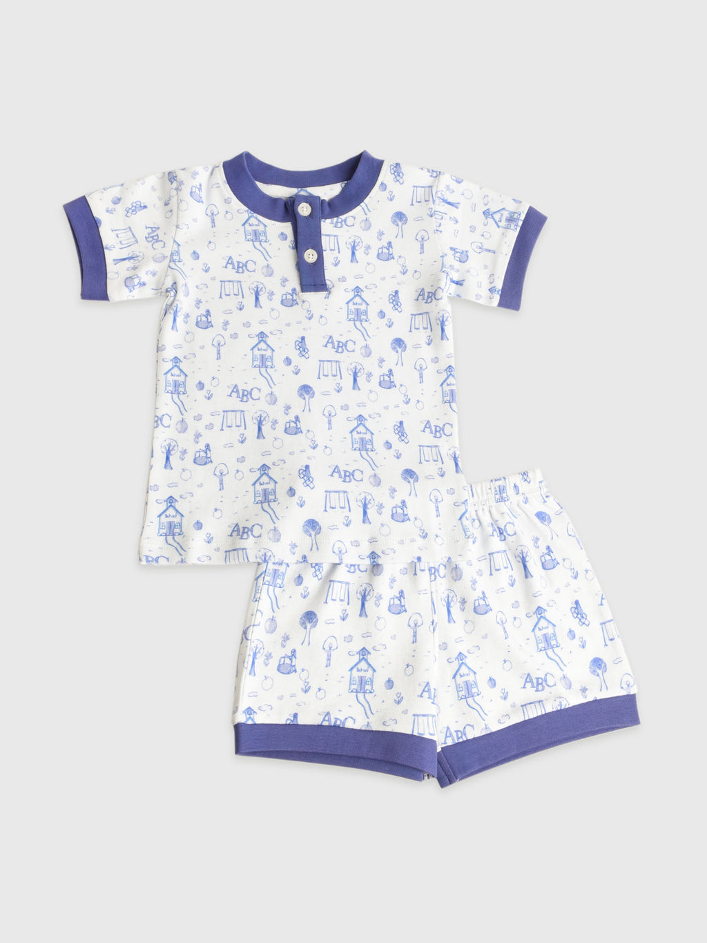 Little Paper Kids Kids' Frankie Pajama Set - Saint Bernard