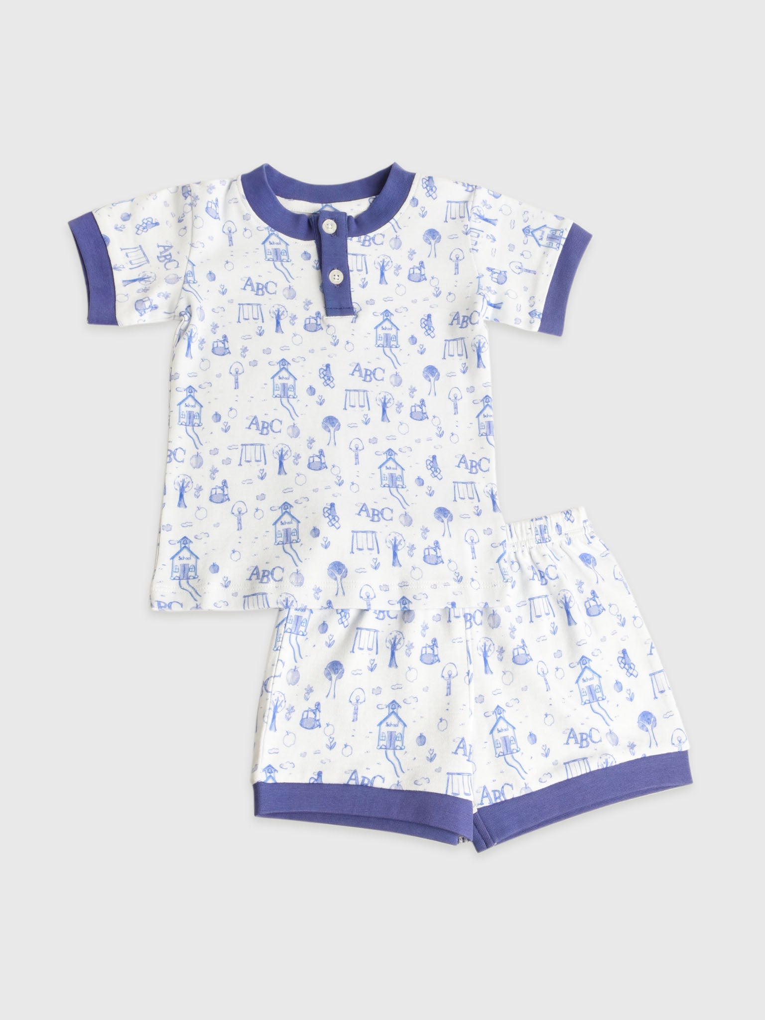 Little Paper Kids Kids' Frankie Pajama Set - Saint Bernard