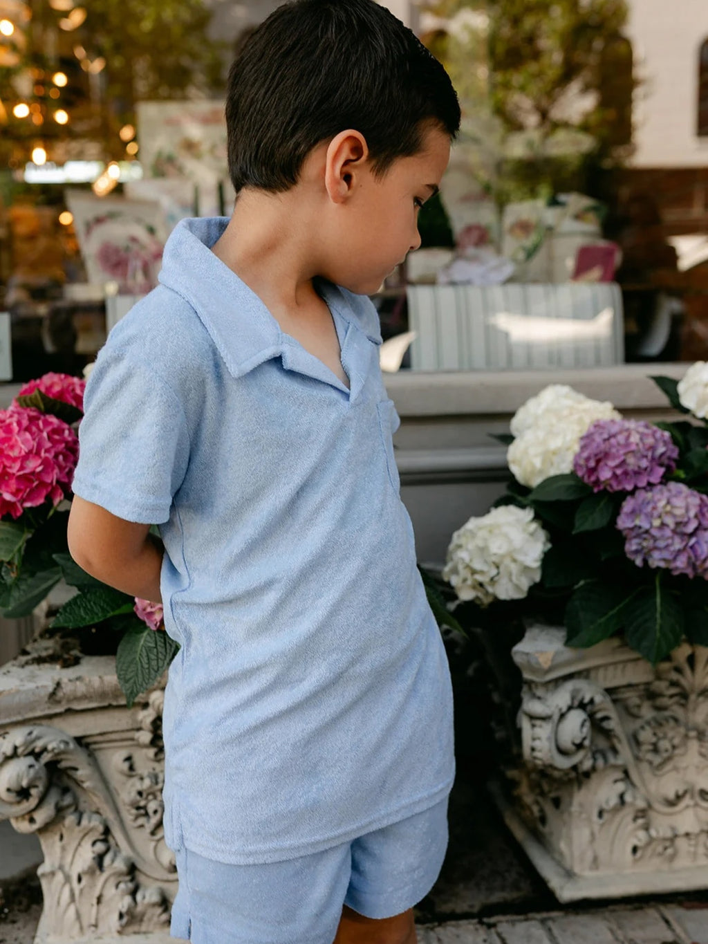 Little Paper Kids Boys' Grayson Polo