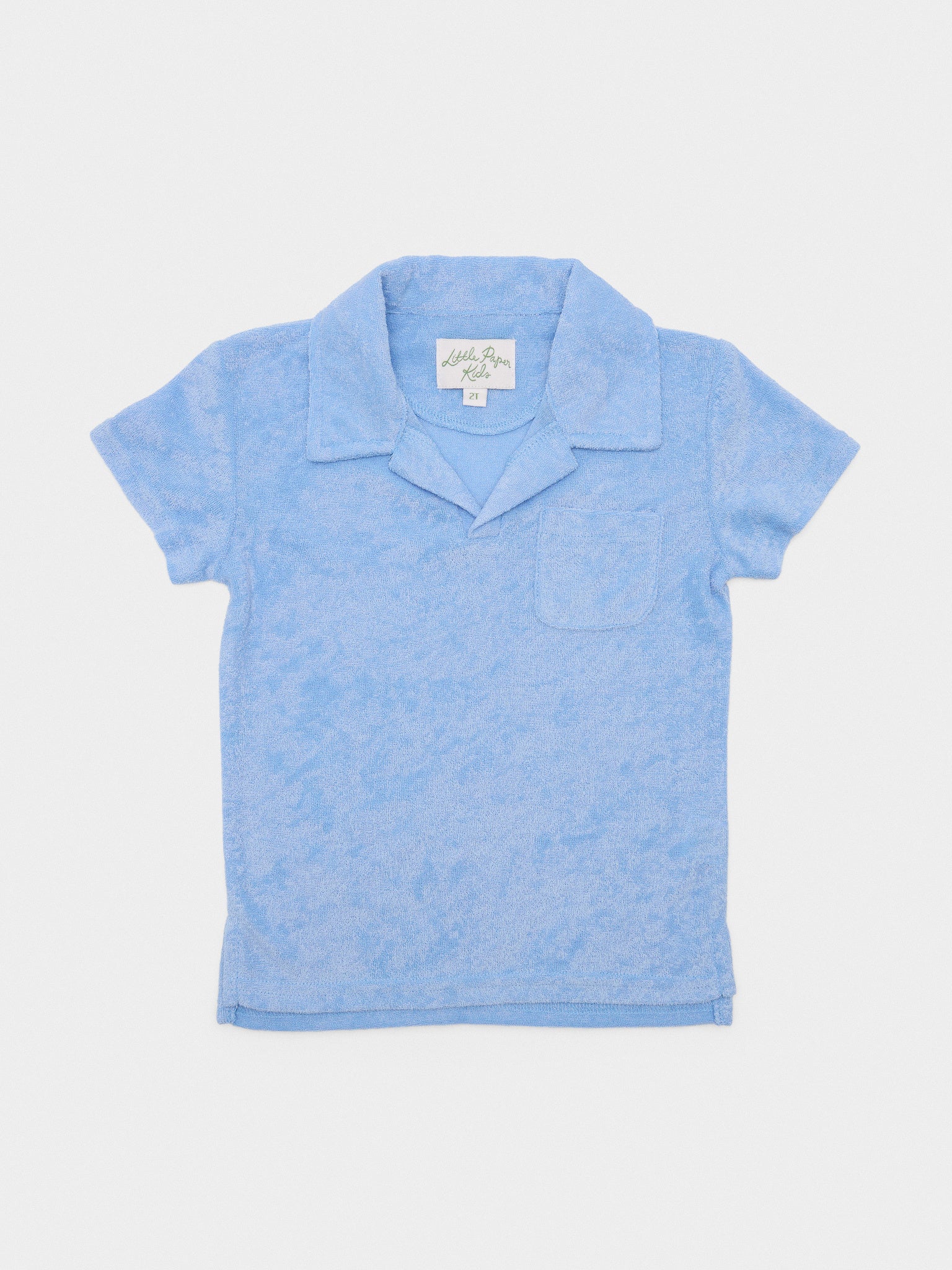 Little Paper Kids Boys' Grayson Polo - Saint Bernard