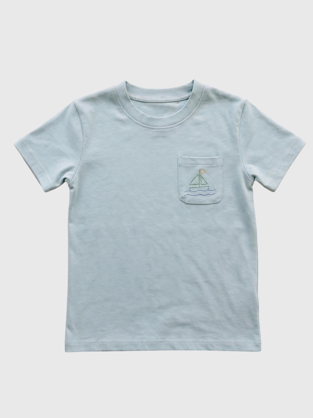 Little Paper Kids Boys' Jackson Pocket Tee - Saint Bernard