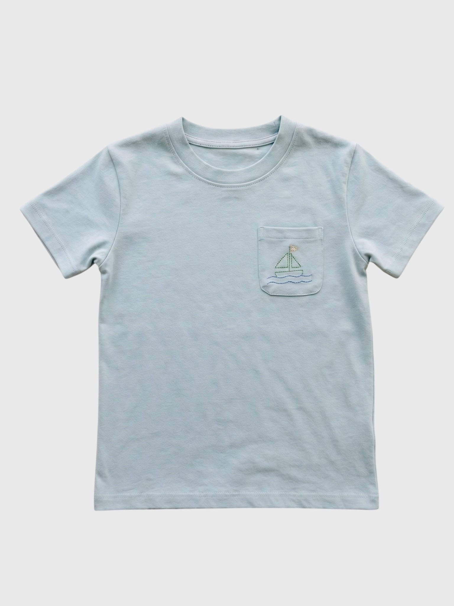 Little Paper Kids Boys' Jackson Pocket Tee - Saint Bernard