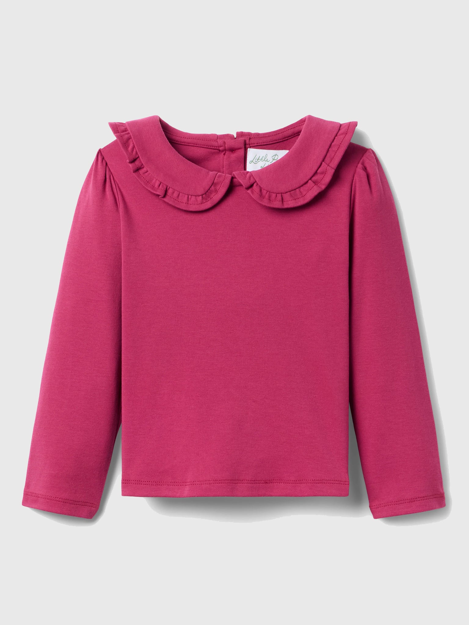 Little Paper Kids Girls' Laurel Long Sleeve Knit Tee