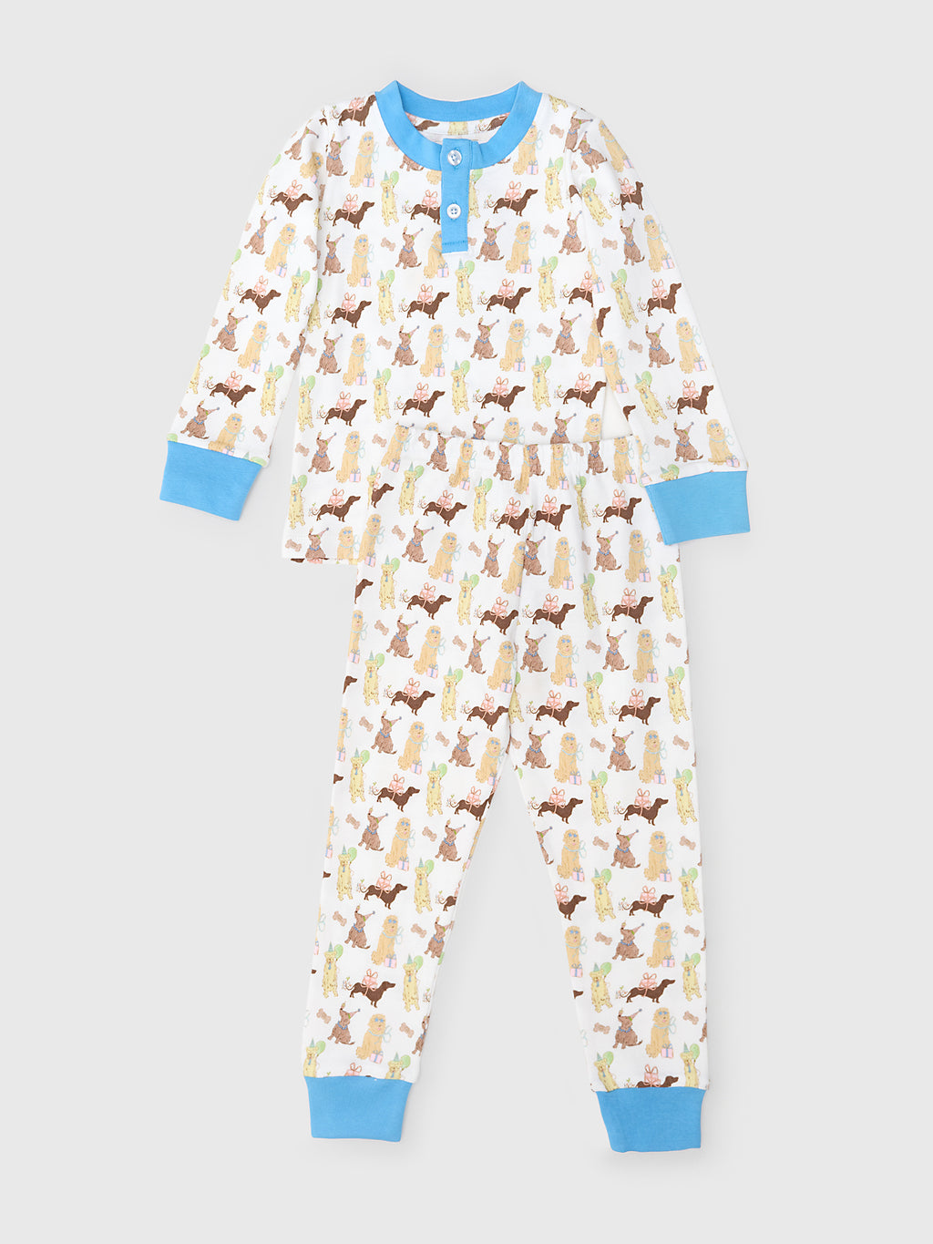 Little Paper Kids Kids' Morgan Pajama Set - Saint Bernard