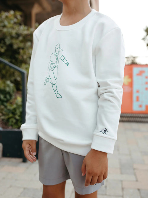 Little Paper Kids Boys' Parker Fleece Sweatshirt