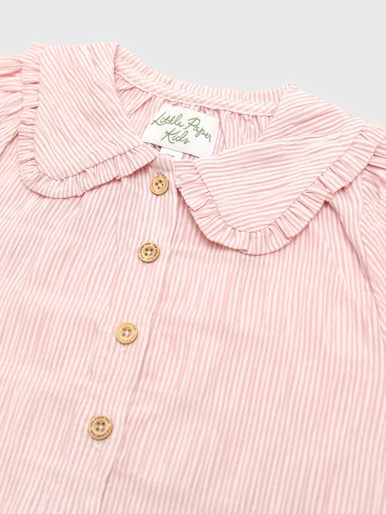 Little Paper Kids Girls' Pippa Dress - Saint Bernard