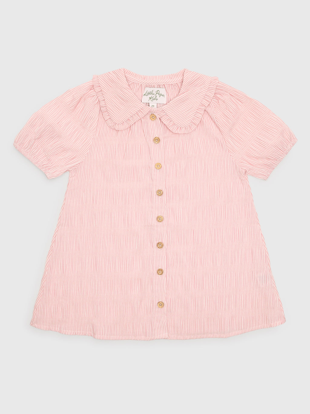 Little Paper Kids Girls' Pippa Dress - Saint Bernard