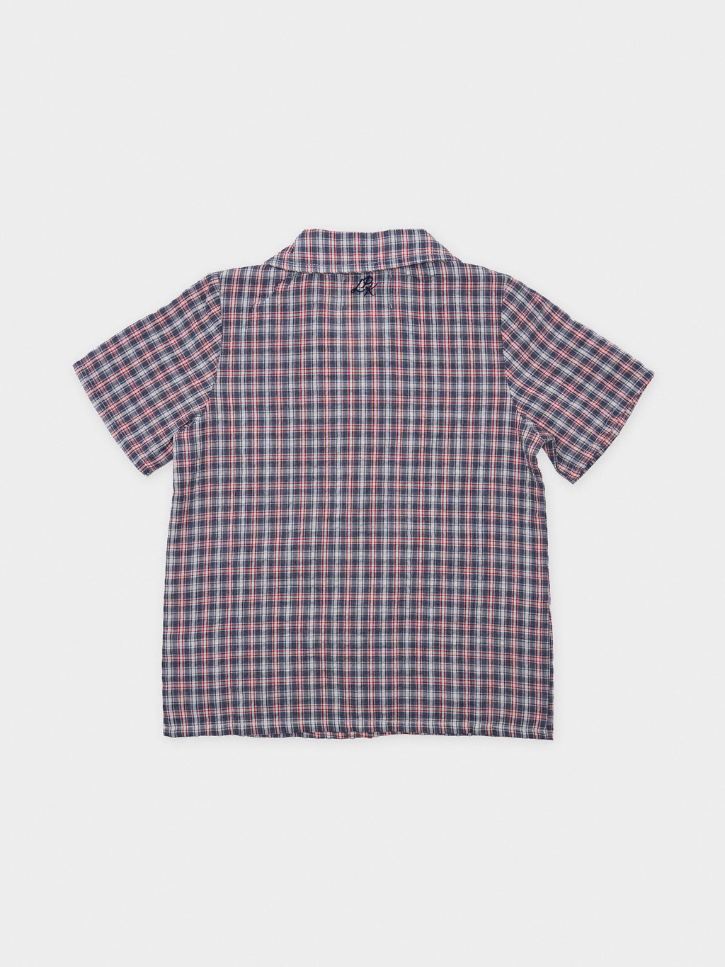 Little Paper Kids Boys' Rhodes Button Down Shirt - Saint Bernard