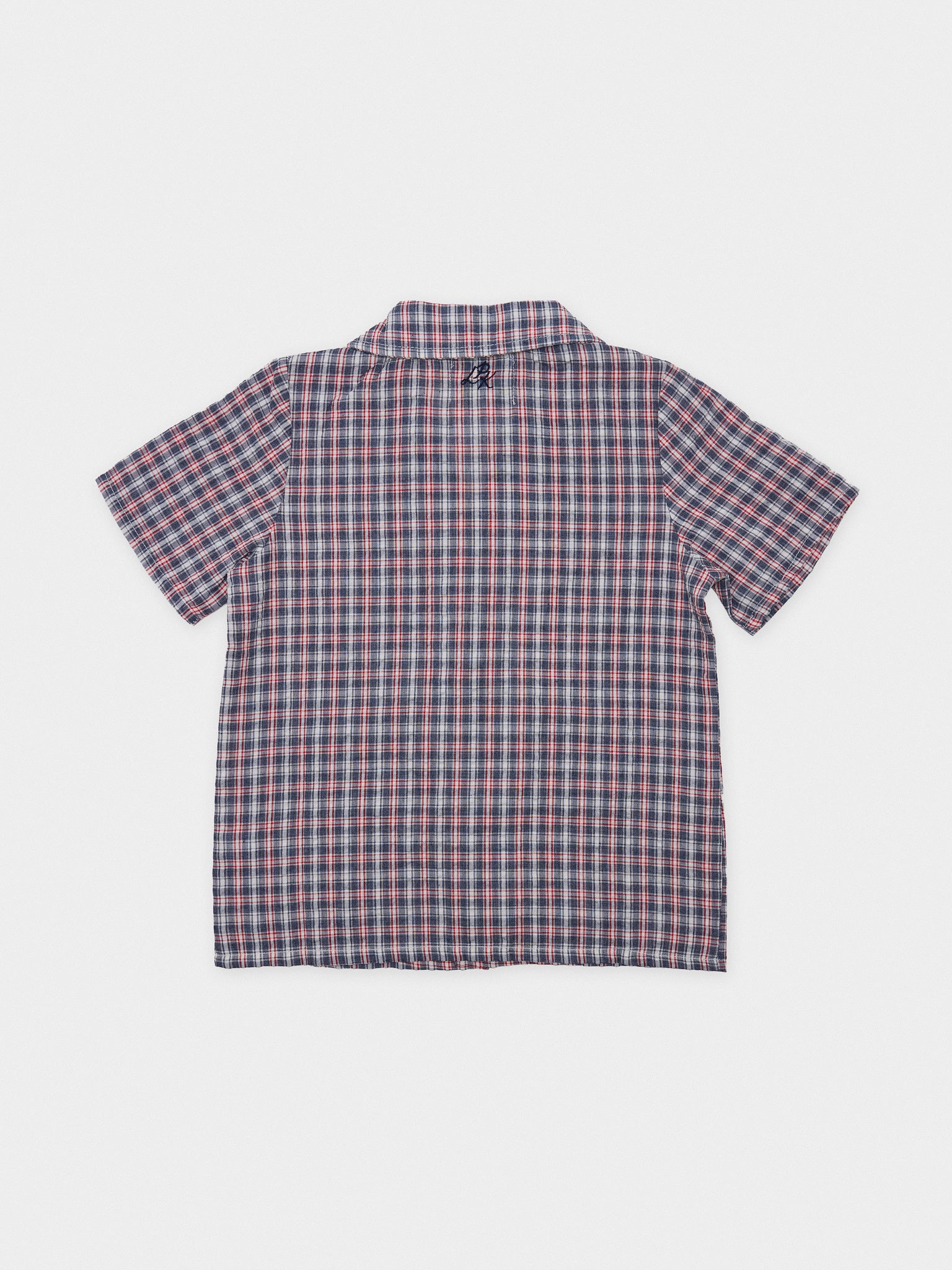 Little Paper Kids Boys' Rhodes Button Down Shirt - Saint Bernard