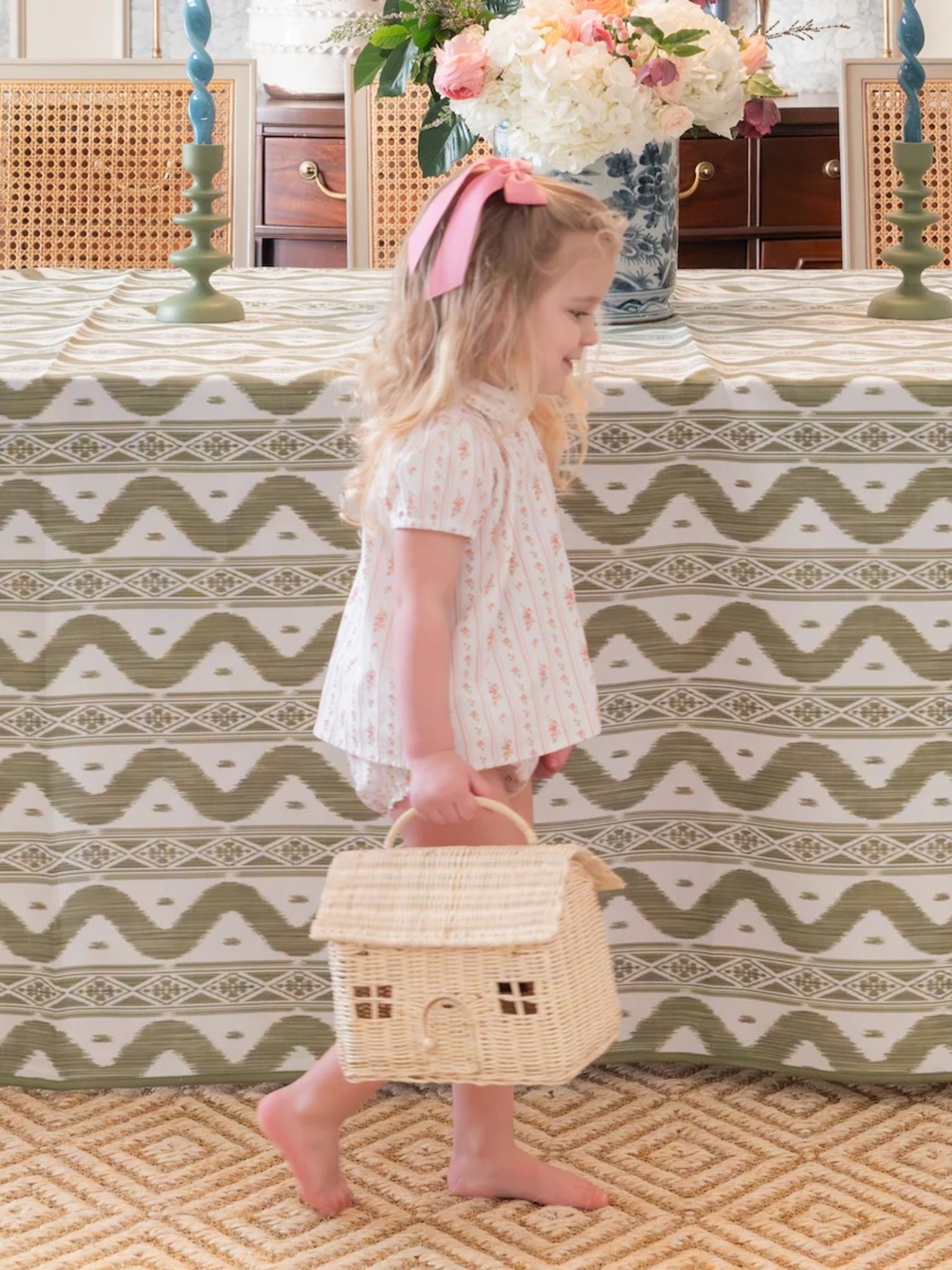 Little Paper Kids Baby Girls' Wren Bloomer Set - Saint Bernard