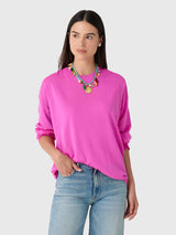 Leset Women's James Oversized Crewneck - Saint Bernard