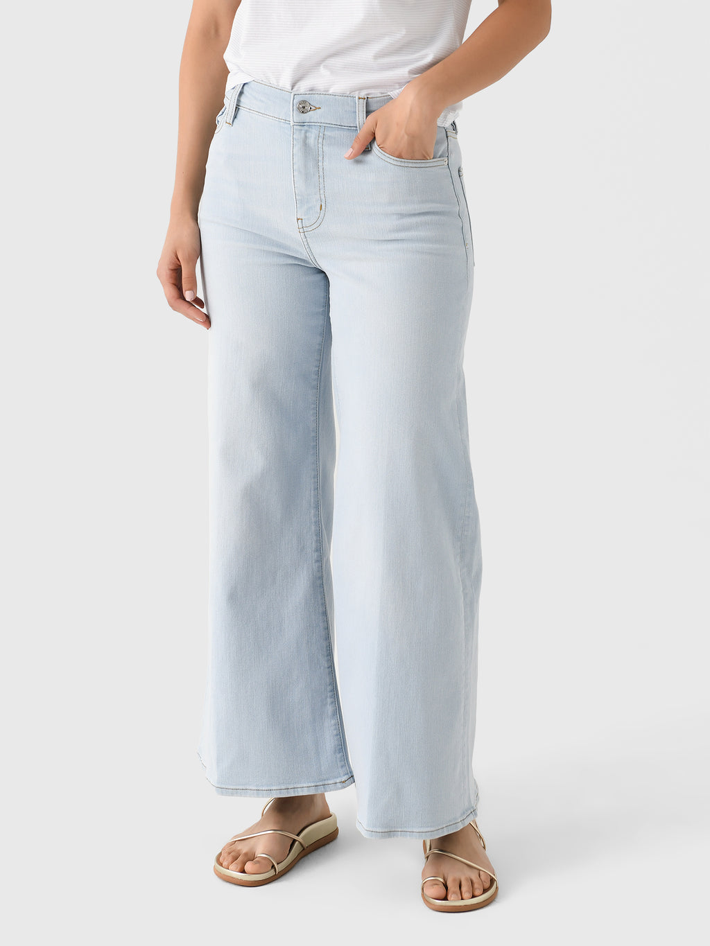 Frame Women's Le Palazzo Crop Jean - Saint Bernard