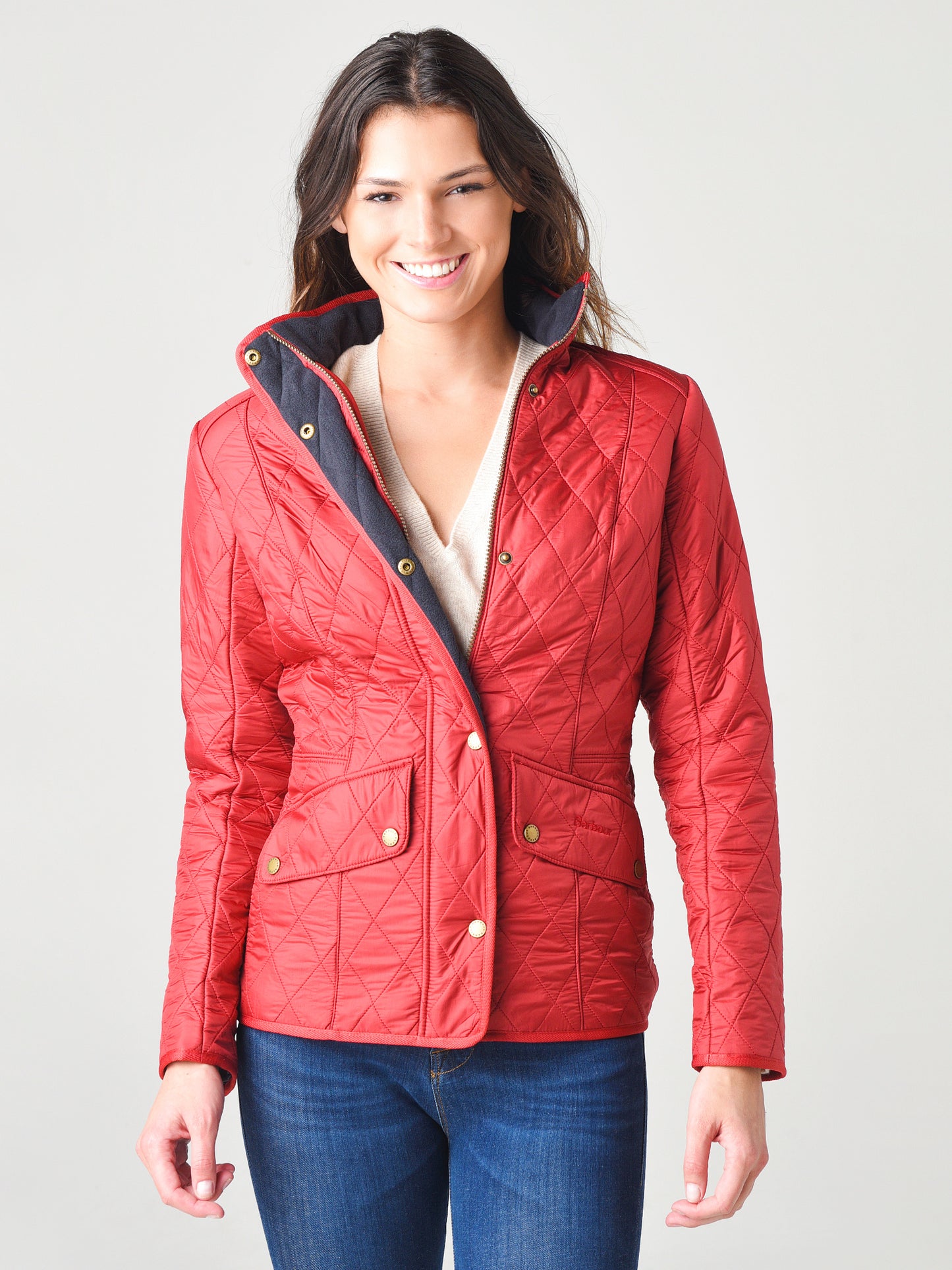 Barbour Women's Calvary Polarquilt Jacket - Saint Bernard