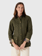 Barbour Women's Beadnell Polarquilt Jacket - Saint Bernard