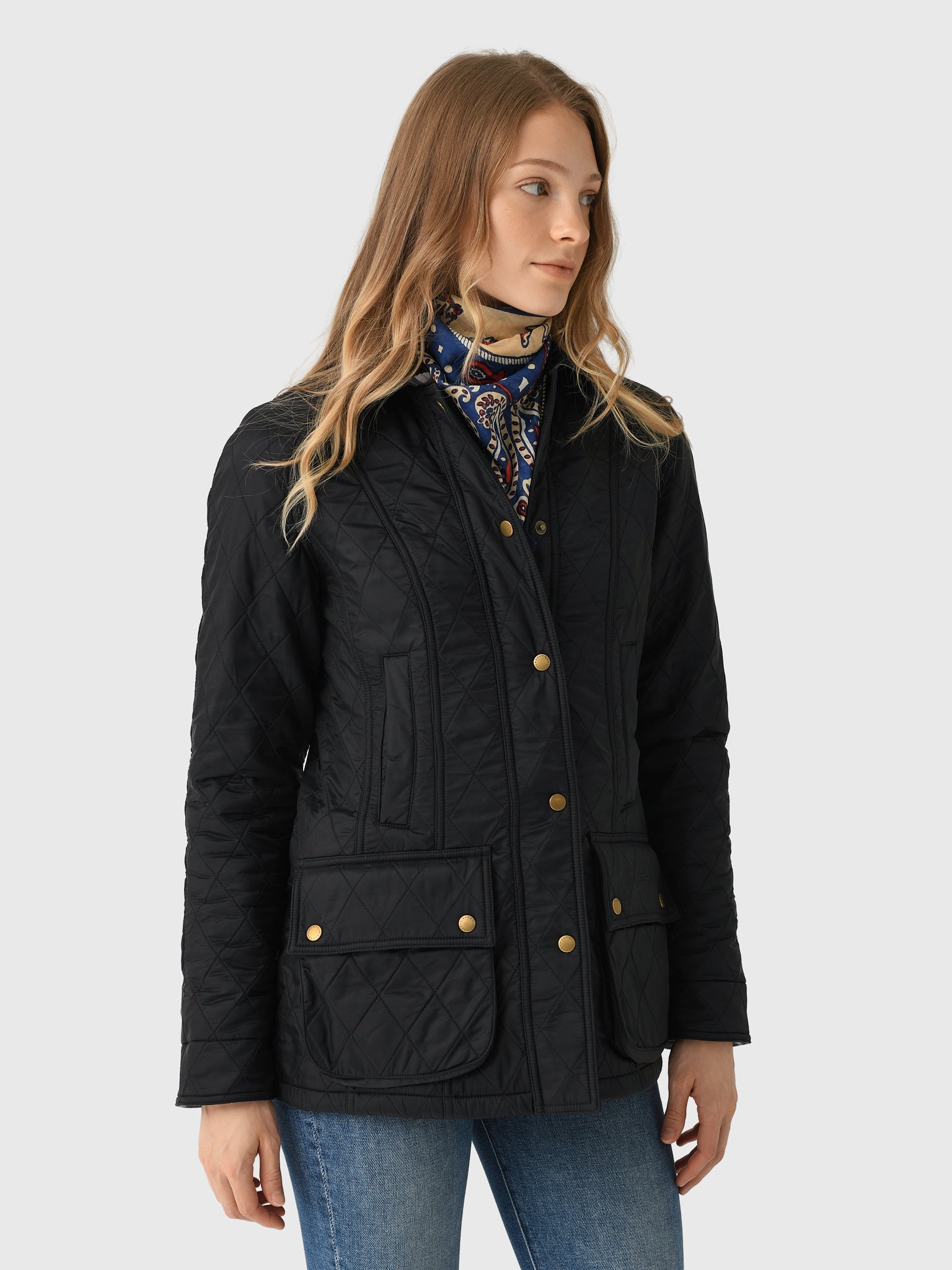 Barbour Women's Beadnell Polarquilt Jacket – Saint Bernard