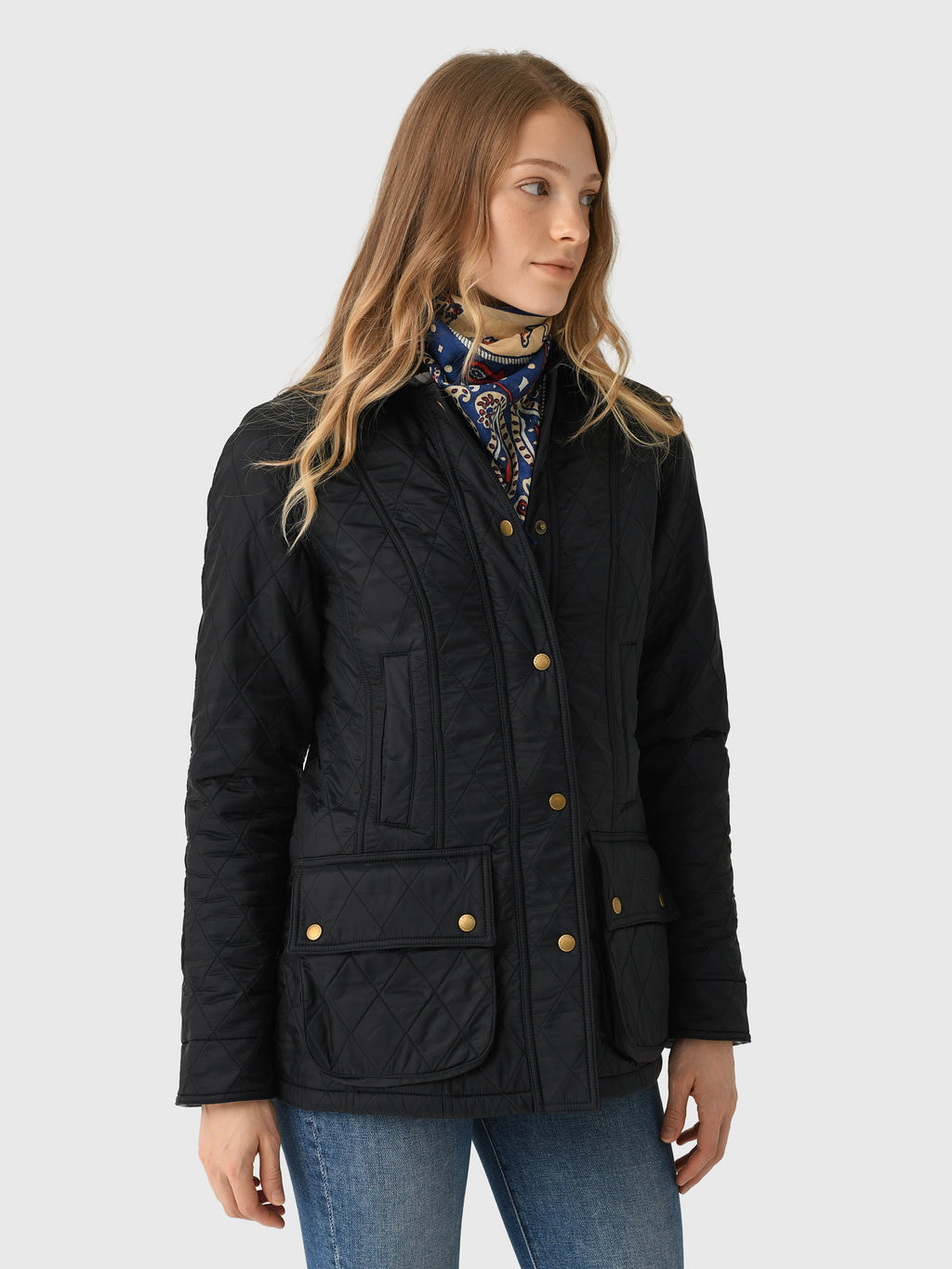 Barbour Women's Beadnell Polarquilt Jacket - Saint Bernard