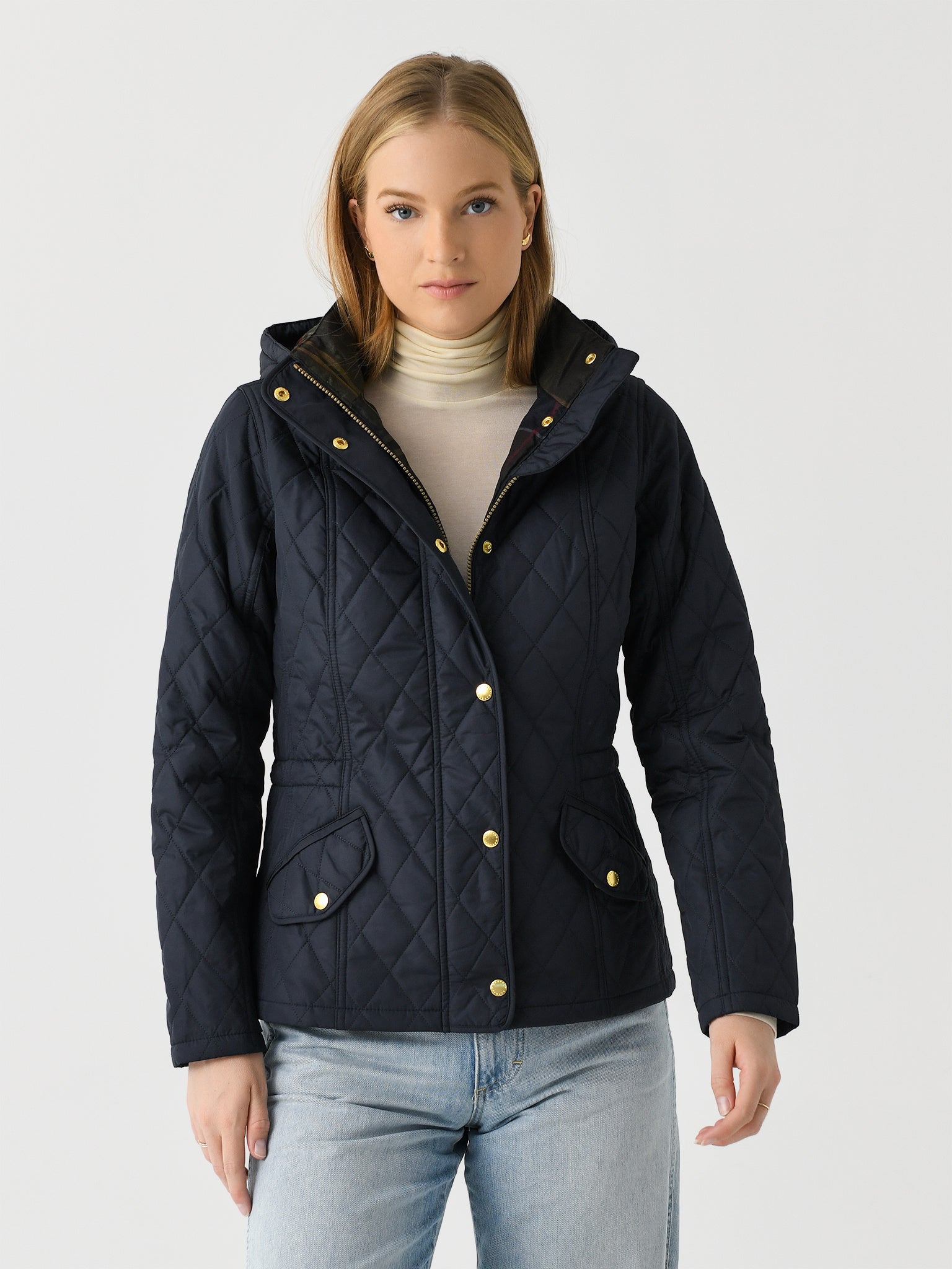 Barbour Women's Millfire Quilted Jacket - Saint Bernard