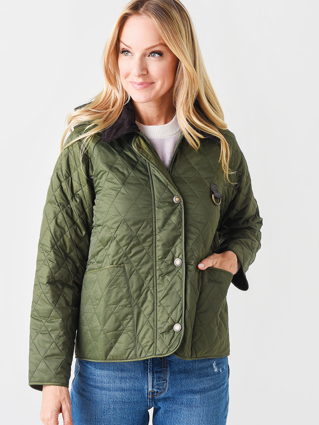 Barbour Women's Tobymory Quilted Jacket - Saint Bernard