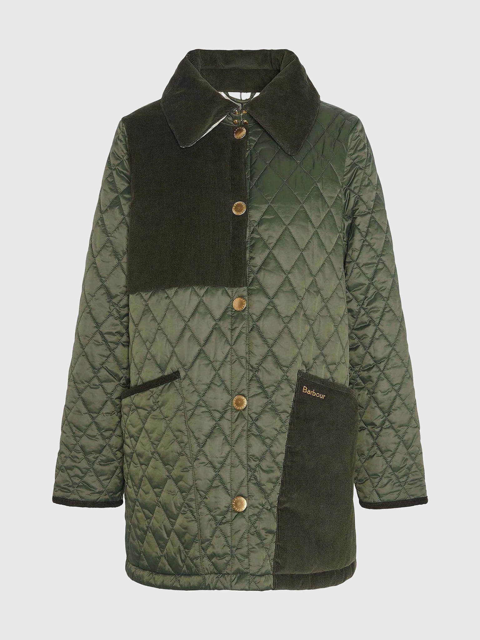Barbour Women's Reeth Quilted Jacket - Saint Bernard