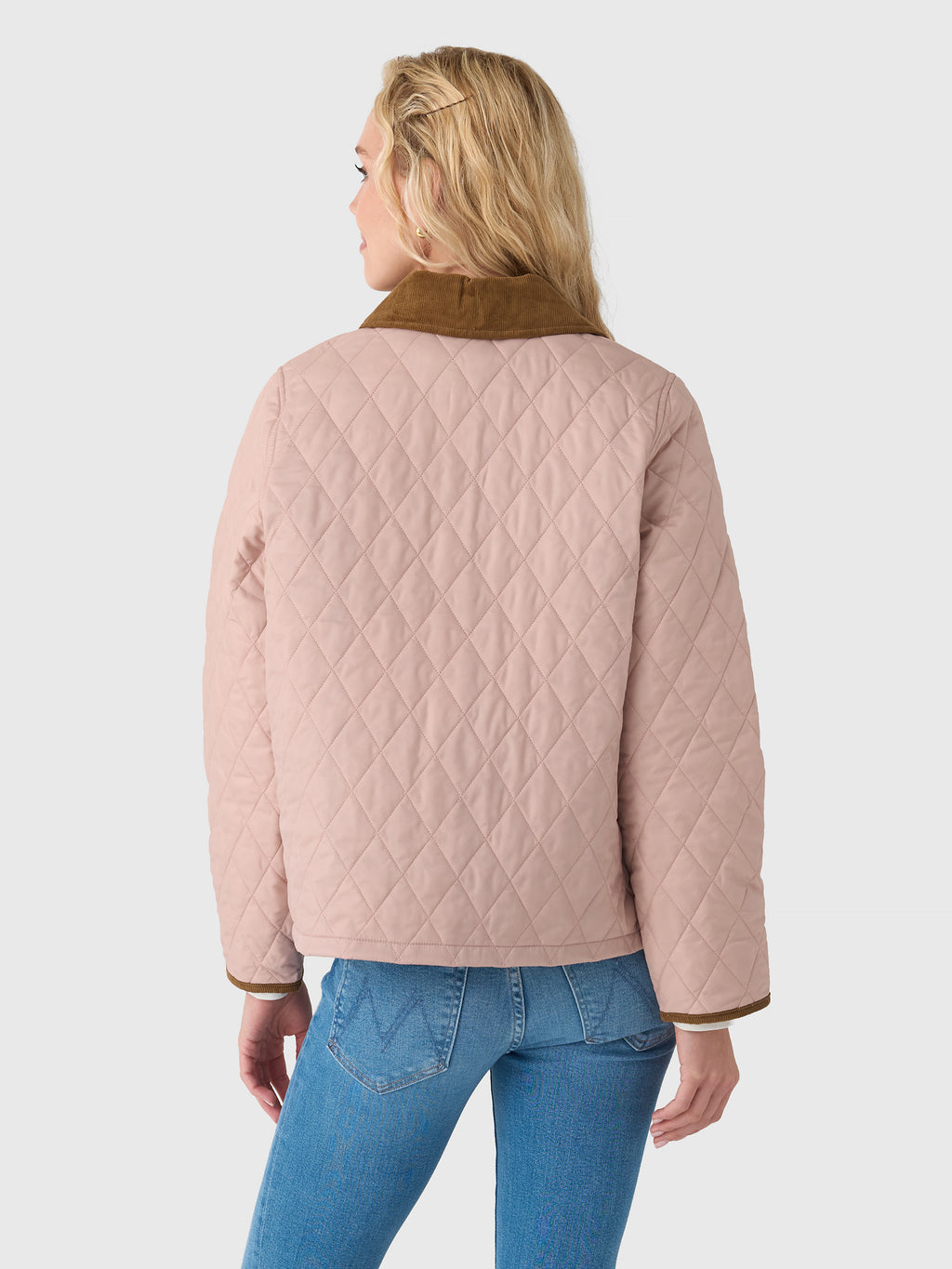 Barbour Women's Icons Cropped Liddesdale Quilted Jacket - Saint Bernard