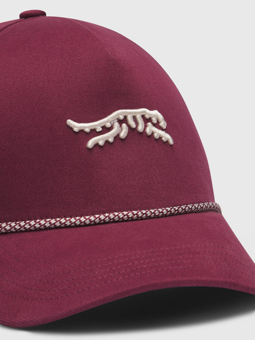 Sun Day Red Icon Rope 5-Panel Snapback Hat