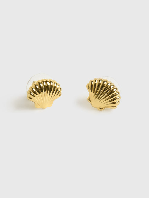 Lele Sadoughi Coquille Stud Earrings