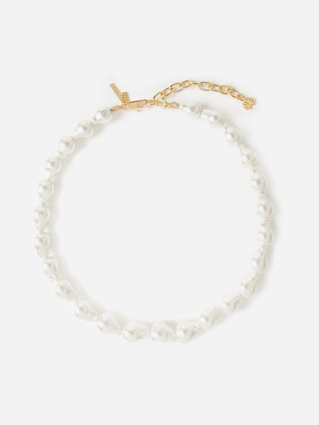 Lele Sadoughi Women's Baroque Pearl Collar Necklace - Saint Bernard