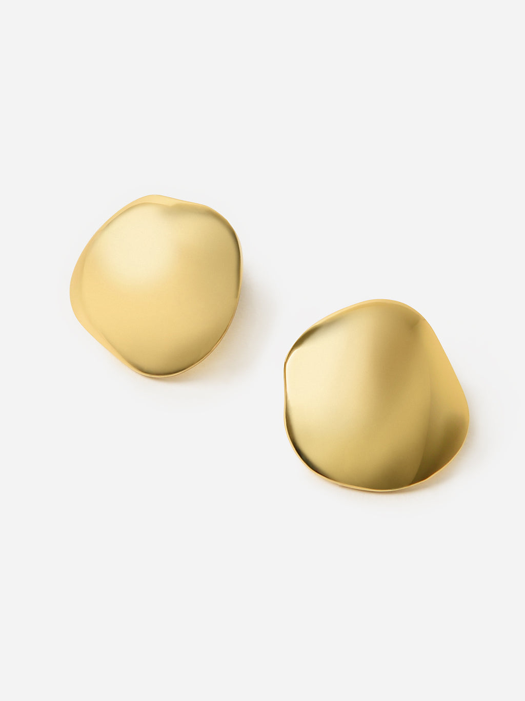 Lele Sadoughi Discus Button Earrings - Saint Bernard