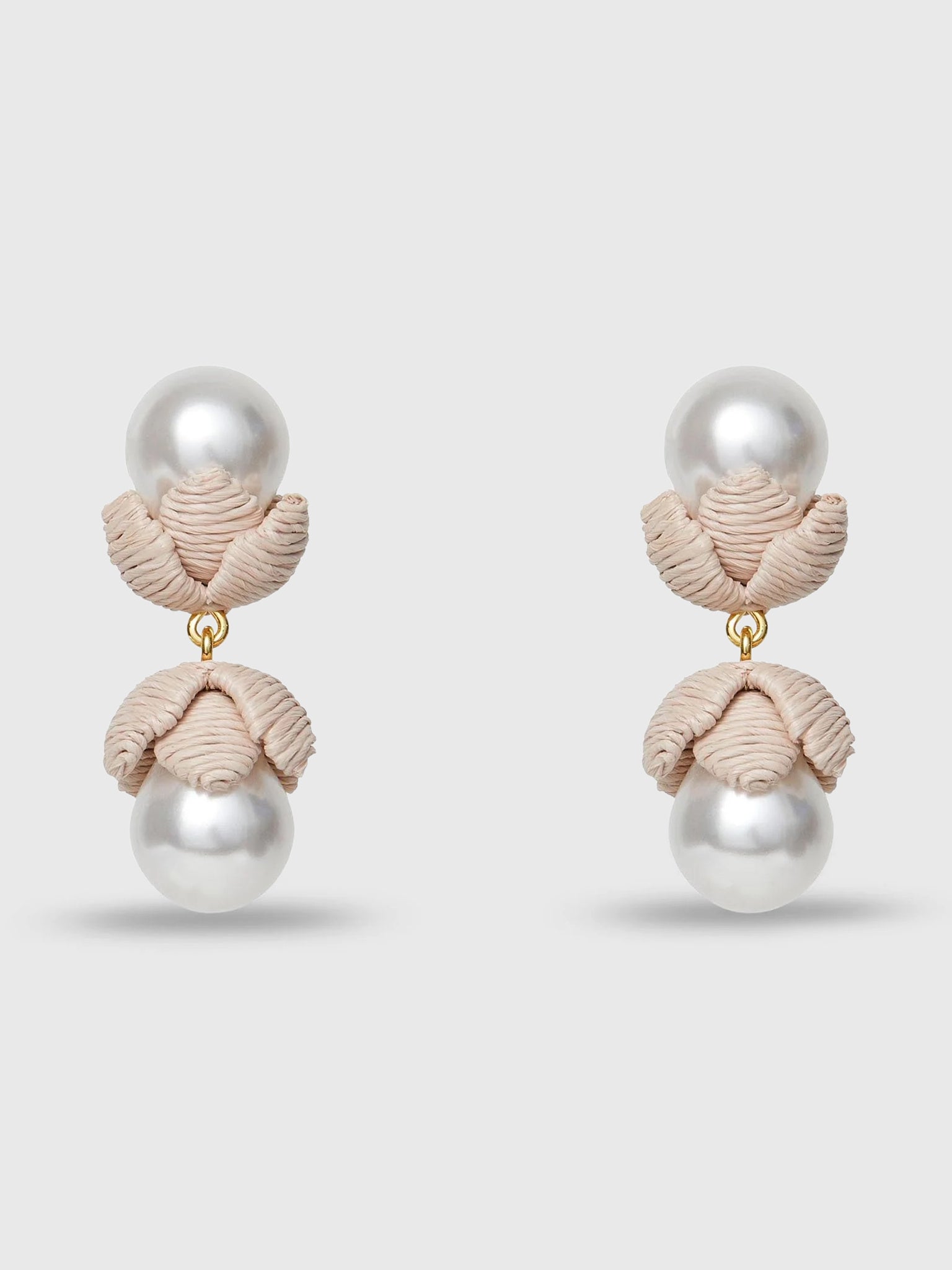 Lele Sadoughi Pearl Chloris Droplet Earrings - Saint Bernard