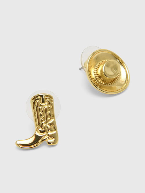 Lele Sadoughi Line Dancing Stud Earrings - Saint Bernard